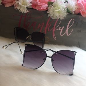 2 for $30 Ombré Oversized Pearl Sunglasses